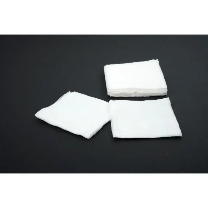 Kruuse Gaze en coton 10x10cm 12 couches 17 fils 100 unités Kruuse Gaze en coton 10x10cm 12 couches 17 fils 100 unités