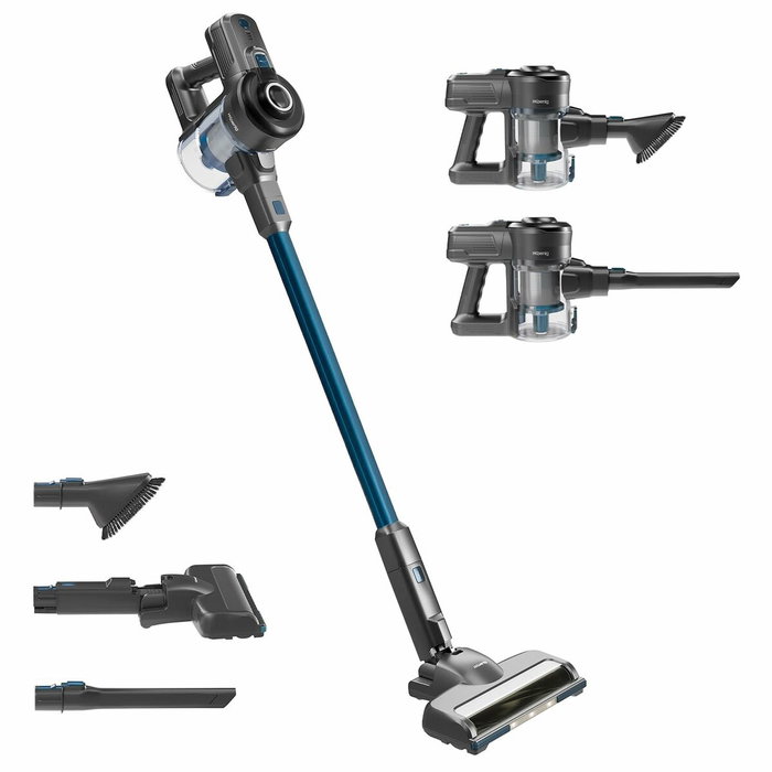H.KoeNIG Aspirateur balai sans fil 2 en 1 UP610 PowerClean - Bleu H.KoeNIG Aspirateur balai sans fil 2 en 1 UP610 PowerClean - Bleu