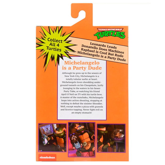 NECA Ultimate Michelangelo VHS Scale Action Figure - Teenage Mutant Ninja Turtles NECA Ultimate Michelangelo VHS Scale Action Figure - Teenage Mutant Ninja Turtles
