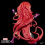 Hasbro Marvel Legends Inhumans : Pack de 2 figurines Medusa et Gorgon