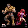 Hasbro Marvel Legends Inhumans : Pack de 2 figurines Medusa et Gorgon