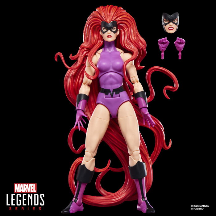 Hasbro Marvel Legends Inhumans : Pack de 2 figurines Medusa et Gorgon