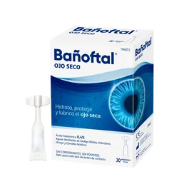 BAÑOFTAL OJO SECO 0,4% Unidoses 20 unités