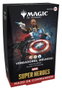Wizards of the Coast Magic the Gathering Marvel Super Heroes Commander Decks Carton (4) ESPAGNOL