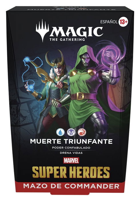 Wizards of the Coast Magic the Gathering Marvel Super Heroes Commander Decks Carton (4) ESPAGNOL Wizards of the Coast Magic the Gathering Marvel Super Heroes Commander Decks Carton (4) ESPAGNOL