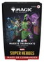 Wizards of the Coast Magic the Gathering Marvel Super Heroes Commander Decks Carton (4) ESPAGNOL