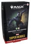 Wizards of the Coast Magic the Gathering Marvel Super Heroes Commander Decks Carton (4) ESPAGNOL