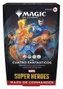 Wizards of the Coast Magic the Gathering Marvel Super Heroes Commander Decks Carton (4) ESPAGNOL