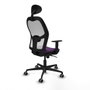 Chaise de Bureau avec Appui-tête Jorquera Piqueras y Crespo 1D036G1 Violet