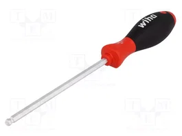 WIHA Tournevis Allen sphérique HEX 8mm SoftFinish®