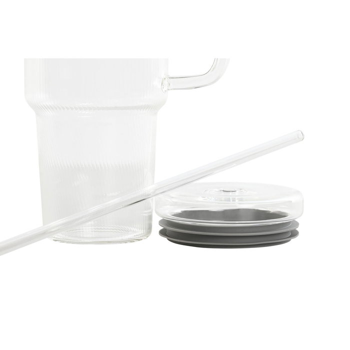 Tasse mug Home ESPRIT Transparent 1 L