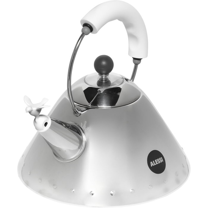 Alessi Bouilloire 9093 Michael Graves avec sifflet oiseau en inox
