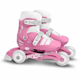 Stamp Patins en ligne 2-en-1 Skids Control Rose Taille 27-30