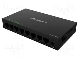 LANBERG Switch Ethernet DSM1-1008, 8 ports RJ45, 10Gbps