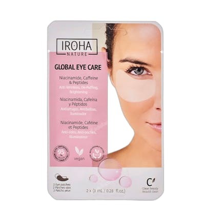 Iroha Global Eye Care Niacinamide, Caféine & Peptides (2 unités)