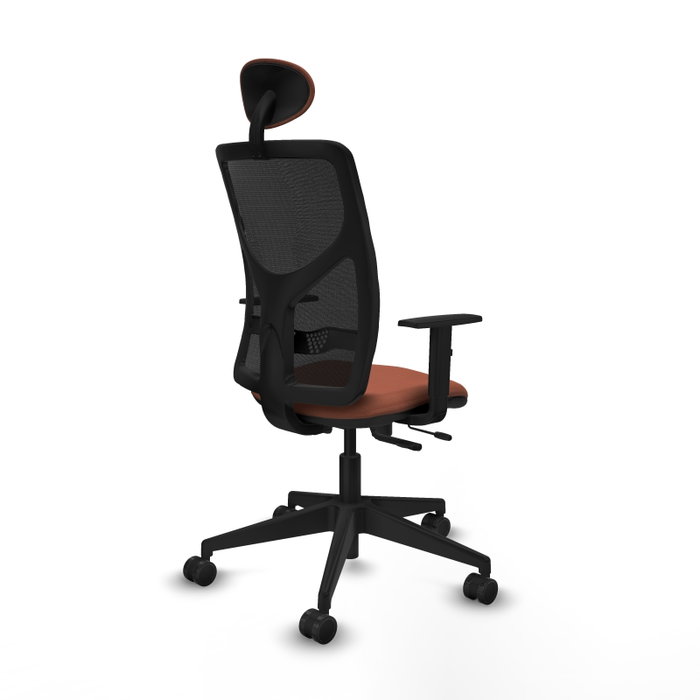 Piqueras Y Crespo Chaise de bureau Motilla, mécanisme Sincro/Traslack, Marron/Noir Piqueras Y Crespo Chaise de bureau Motilla, mécanisme Sincro/Traslack, Marron/Noir