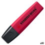 Stabilo Marqueur fluorescent NATURECOLORS WILDFLOWER Rouge, 10 unités