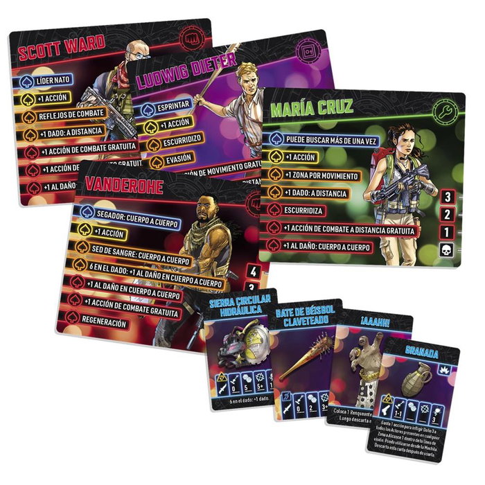 Asmodee CMATD001ES Zombicide Army Of The Dead - Jeu de plateau coopératif, 1-6 joueurs, 14+ ans, en espagnol Asmodee CMATD001ES Zombicide Army Of The Dead - Jeu de plateau coopératif, 1-6 joueurs, 14+ ans, en espagnol