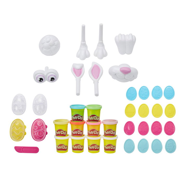 Play-Doh Set de Pâques Lapin 25 Pièces F0647 Hasbro
