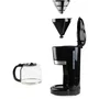 Domo DO1141K Cafetière Filtre 900 W 12 Tasses 1.5 L Noir avec Filtre Permanent et Arrêt Automatique