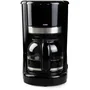 Domo DO1141K Cafetière Filtre 900 W 12 Tasses 1.5 L Noir avec Filtre Permanent et Arrêt Automatique