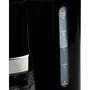 Domo DO1141K Cafetière Filtre 900 W 12 Tasses 1.5 L Noir avec Filtre Permanent et Arrêt Automatique