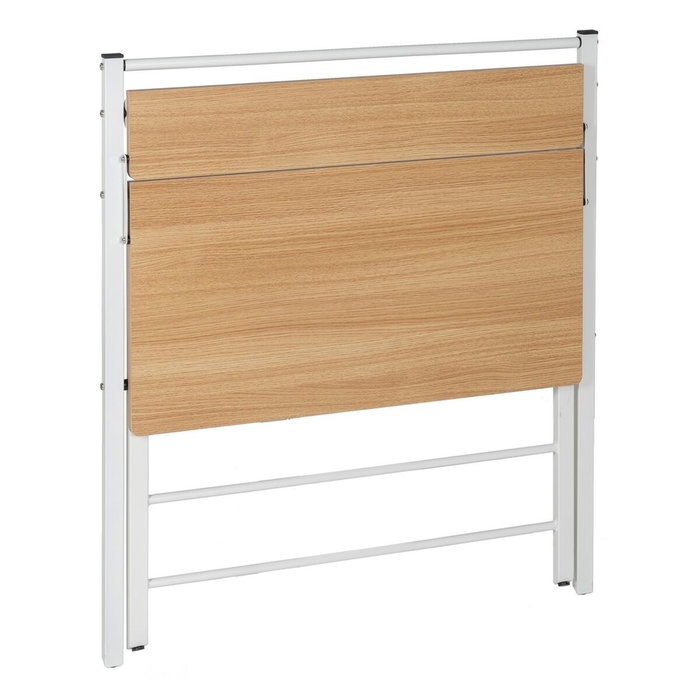 Bureau Blanc Naturel Fer Bois MDF 87 x 56 x 87 cm Bureau Blanc Naturel Fer Bois MDF 87 x 56 x 87 cm