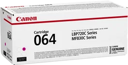 Canon 064 M Cartouche Toner Magenta 4933C001 pour Imprimante, 5000 Pages