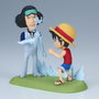 BANPRESTO Figurine One Piece Log Stories - Monkey D. Luffy vs Kuzan - Figurine World Collectable Figure - 9 cm
