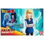 Bandai Android 18 Figura PKG Renewal Re:Run - Figurine en PVC articulée de 15 cm avec accessoires