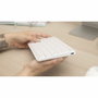 Bluestork MINI MAC R Clavier Sans Fil Rechargeable Blanc AZERTY