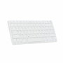 Bluestork MINI MAC R Clavier Sans Fil Rechargeable Blanc AZERTY