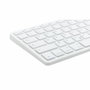 Bluestork MINI MAC R Clavier Sans Fil Rechargeable Blanc AZERTY