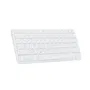 Bluestork MINI MAC R - Clavier sans fil compact et rechargeable pour Mac OS - Blanc