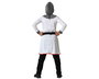 Déguisement de Chevalier des Croisées pour Enfant 3-4 Ans - Tunique avec Ceinture et Bonnet en Polyester