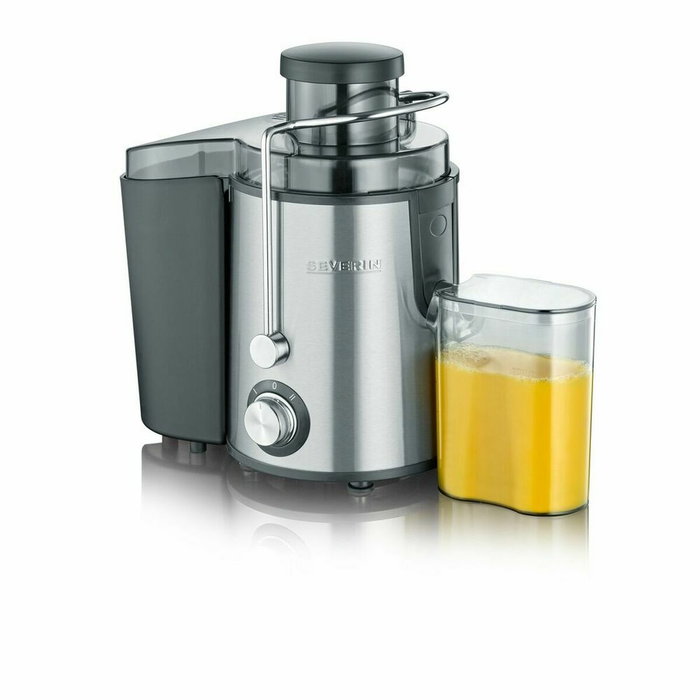 Severin ES 3566 - Extracteur de jus centrifuge en acier inoxydable - Puissant et facile à nettoyer