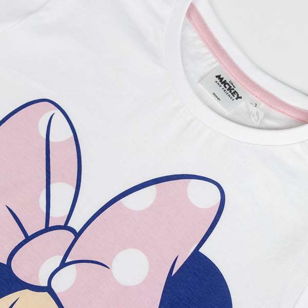 Cerdá Pyjama court pour fille à motif Minnie en jersey single, taille 6 ans