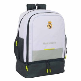 Safta Mochila Entrenamiento Real Madrid - Sac à dos équipement Real Madrid 25/26, dimensions 35 x 50 x 24 cm