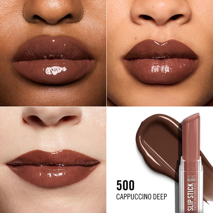 Rimmel London Oh My Gloss! Slip Stick #500-Cappuccino Deep