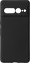 eSTUFF Coque silicone Google Pixel 7 Pro - Noir - Protection effet soie avec doublure microfibre