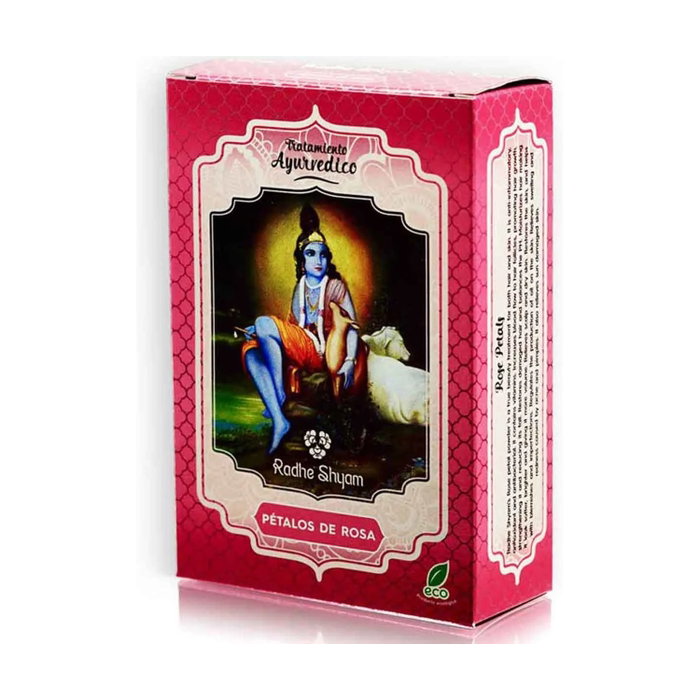 Radhe Shyam Soin Capillaire Pétales de Rose - Traitement Fortifiant Radhe Shyam Soin Capillaire Pétales de Rose - Traitement Fortifiant