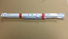 HERRAJES ALK Coulisse télescopique pour tiroir avec frein, 450 mm