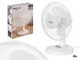 Argon Ventilateur de Table 40W Blanc 33.5x47.5x27 cm 3 Vitesses Oscillation 75° Inclinable