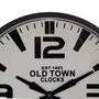 BigBuy Home Horloge Murale Blanc Noir Fer 46 x 46 x 6 cm