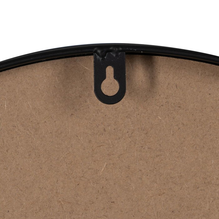BigBuy Home Horloge Murale Blanc Noir Fer 46 x 46 x 6 cm