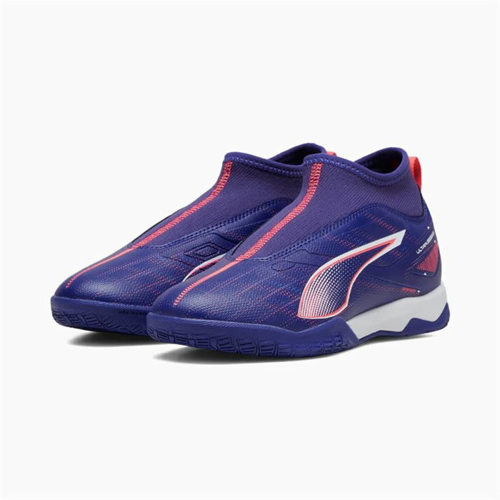 Chaussures de Futsal pour Enfants Puma Ultra 5 Match+ Ll It + Mid Violet Chaussures de Futsal pour Enfants Puma Ultra 5 Match+ Ll It + Mid Violet