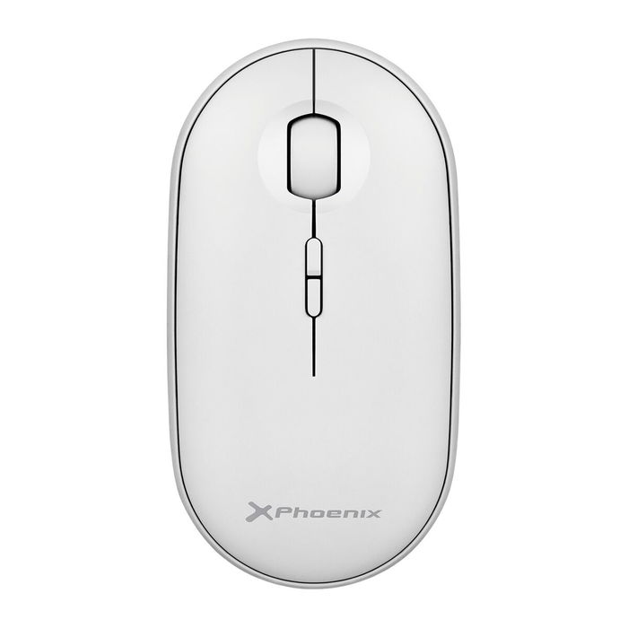 Souris Optique Sans Fil Phoenix Blanc 1600 dpi (1 Unité) Souris Optique Sans Fil Phoenix Blanc 1600 dpi (1 Unité)