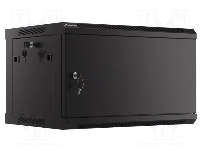 Lanberg Armoire Rack Murale 19'' 6U 600x450 mm Noir Lanberg Armoire Rack Murale 19'' 6U 600x450 mm Noir