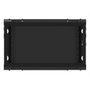 Lanberg WF01-6406-00B Armoire Mural Rack 19 Pouces 6U 60 kg Noir Acier