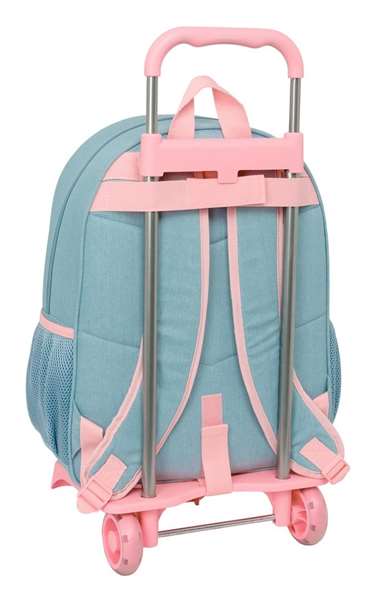 Safta Moch 180+carro 905 Wicked - Sac à dos avec roulettes pour enfant, 33 x 42 x 14 cm, âge recommandé 3 ans et plus